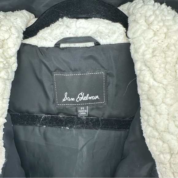 Sam Edelman long puffer black size M - Picture 4 of 4